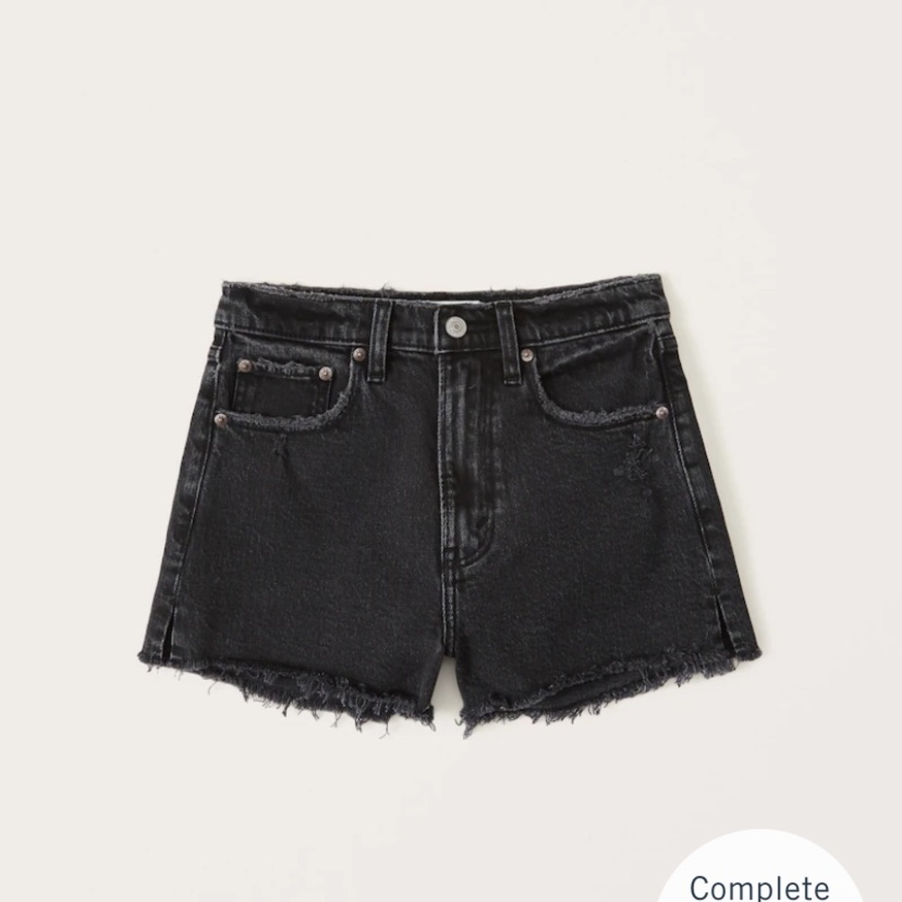 Abercrombie & Fitch High Rise Mom Shorts